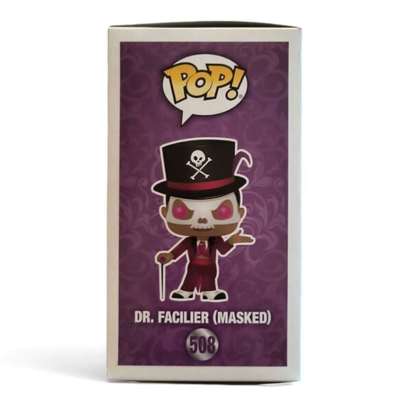 Funko Pop Disney Limited Edition Glow Chase Dr. Facilier Masked Vinyl Figure - Picture 2 of 6